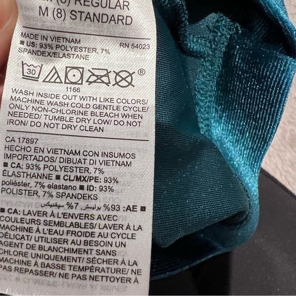 OLD navy teal dress size girls size 8 butterfly sleeves spring easter blue/Green - Picture 3 of 8